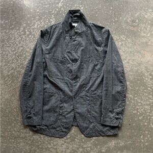 Men's Gray Lightweight Shirt Jacket